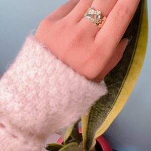انگشتر کارتیه نگین دار