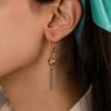 گوشواره طلا آویز