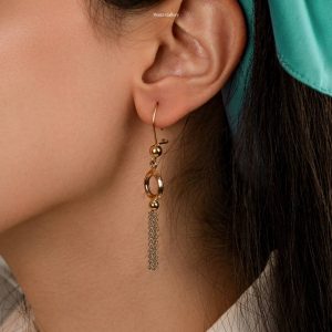 گوشواره طلا آویز